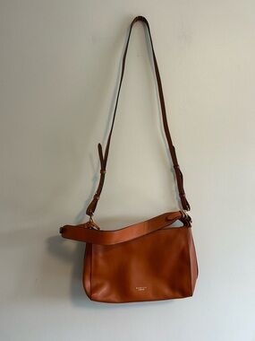 Radley Brown Leather Crossbody Bag with shoulder strap
